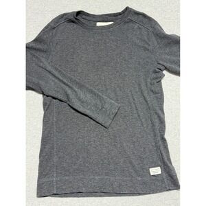 Modern Amusement Mens Long Sleeve Cotton Tee Charcoal‎ Gray Heather Shirt Small